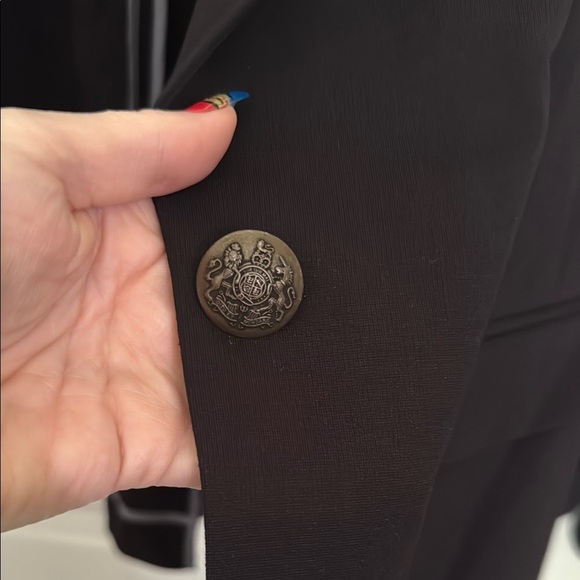 Maurices Black Blazer Lightweight Open-Front Jacket - Picture 3 of 9